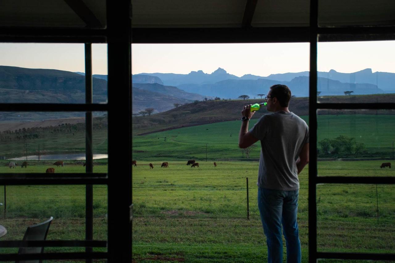 Kezlyn Farm Cottages Bergville Bagian luar foto